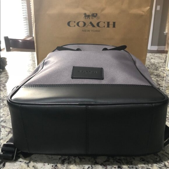 NWT Authentic Coach Slim Backpack - Picture 3 of 7